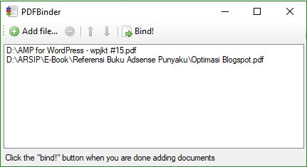 Cara Menggunakan PDF Binder