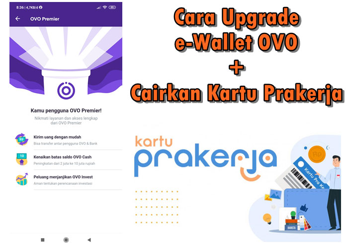 Cara Upgrade e-Wallet OVO