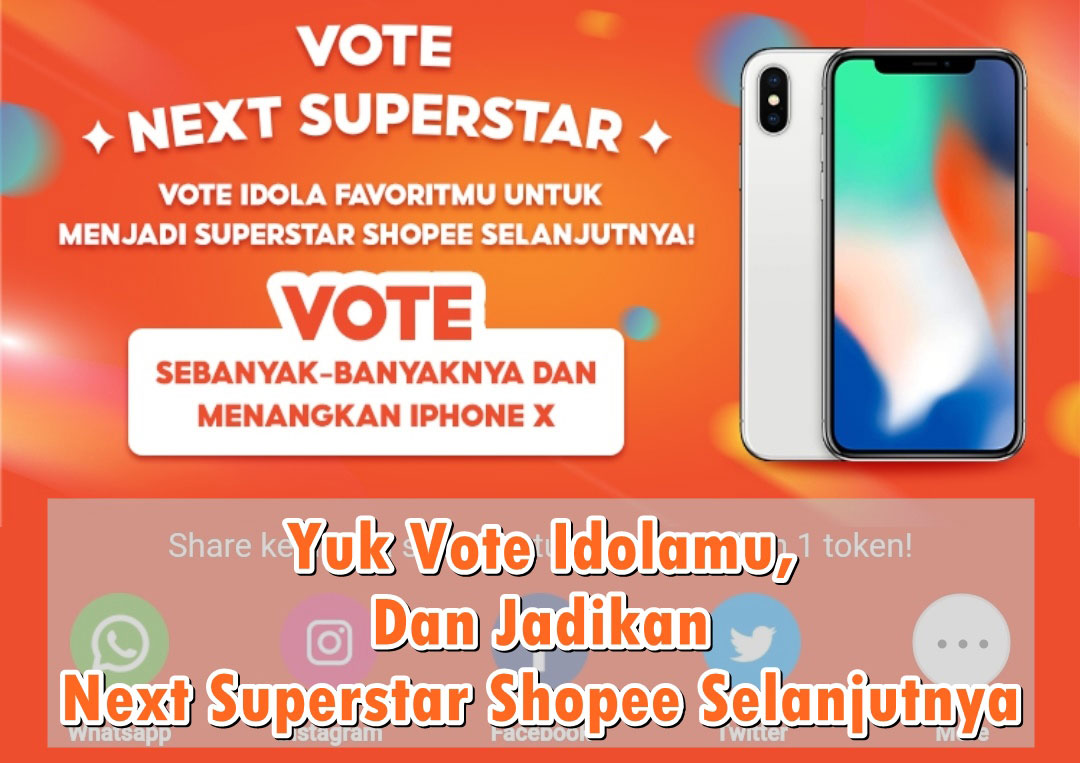 Cara Vote Shopee Next Superstar