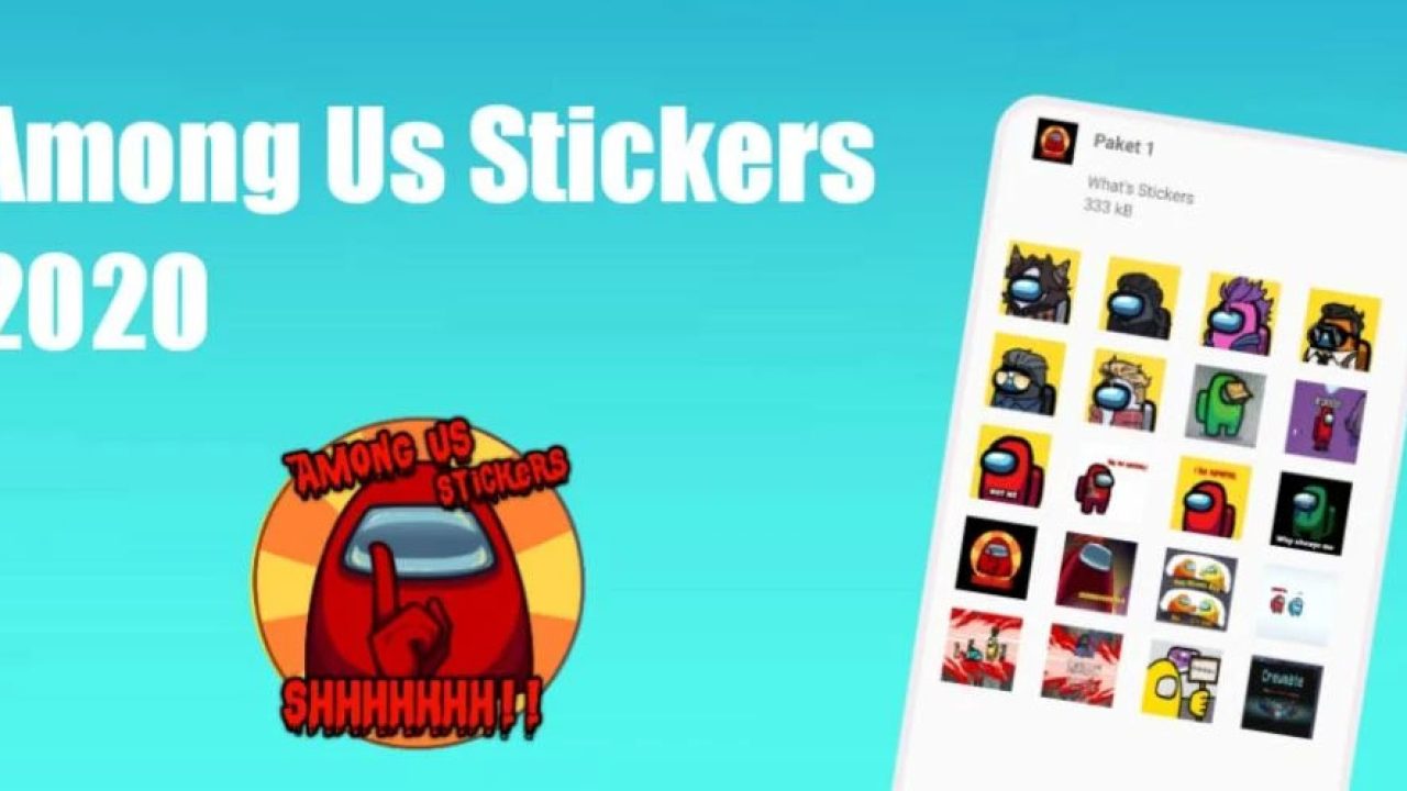 Stiker WA Among Us Indonesia Lengkap (Semua Karakter)