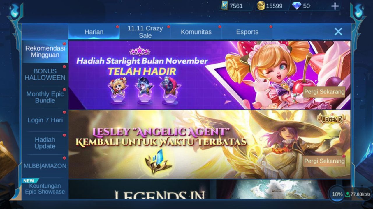 Cara Mendapatkan Cake Coin Gold Mobile Legends Terbaru