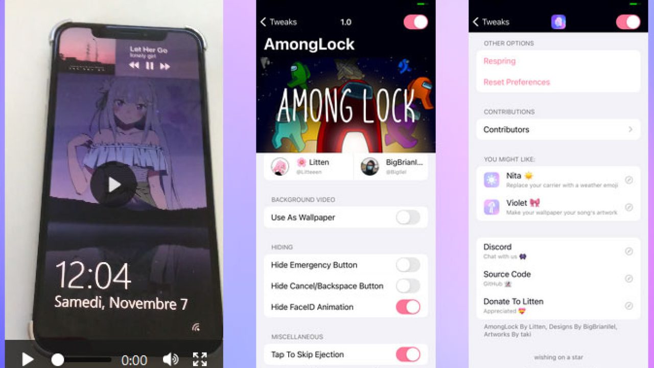 Download Lock Screen Among Us untuk Android dan iPhone