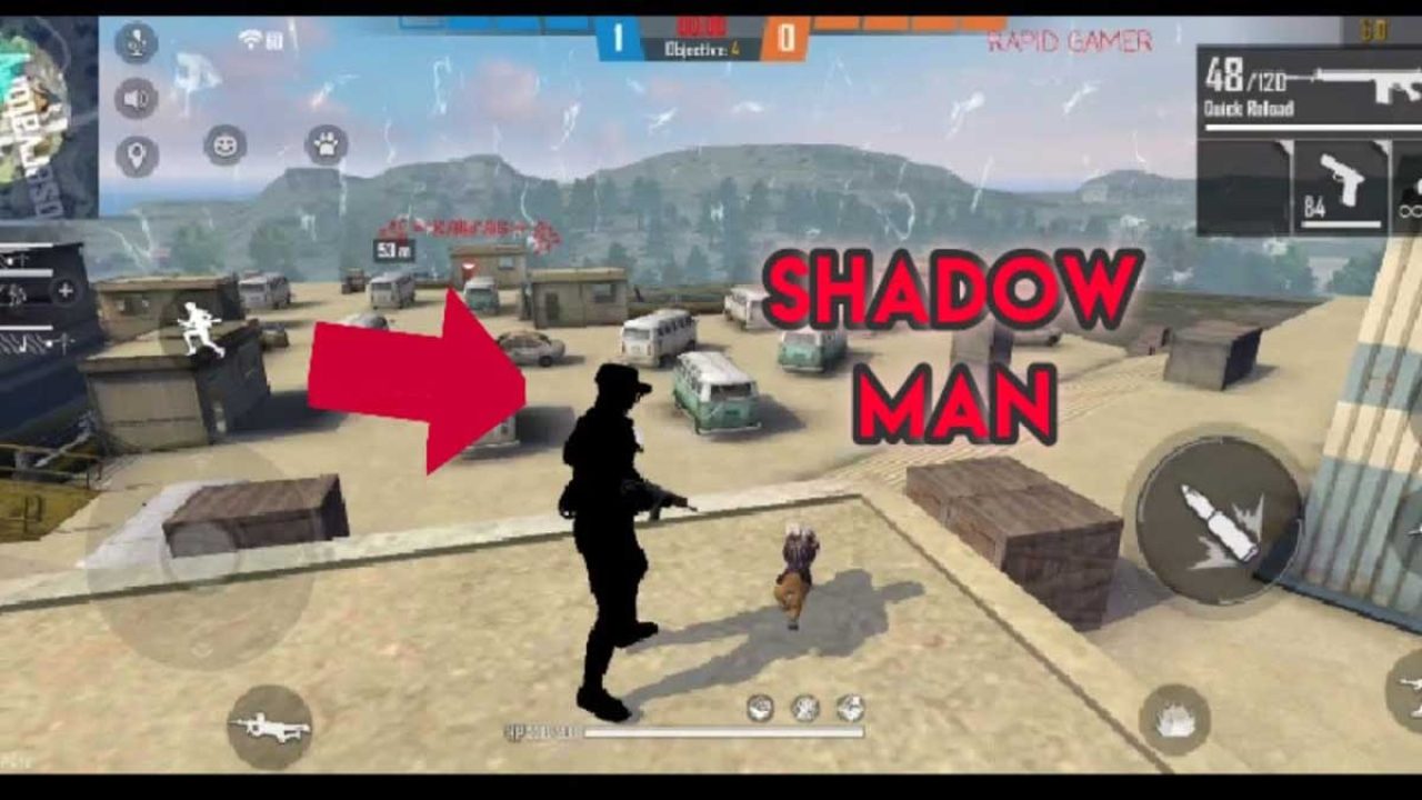 Shadow Man FF, Bug Karakter Jadi Hitam di Free Fire