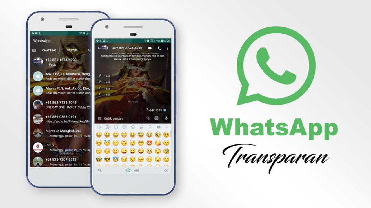 Download WhatsApp Transparan Apk versi Terbaru Update