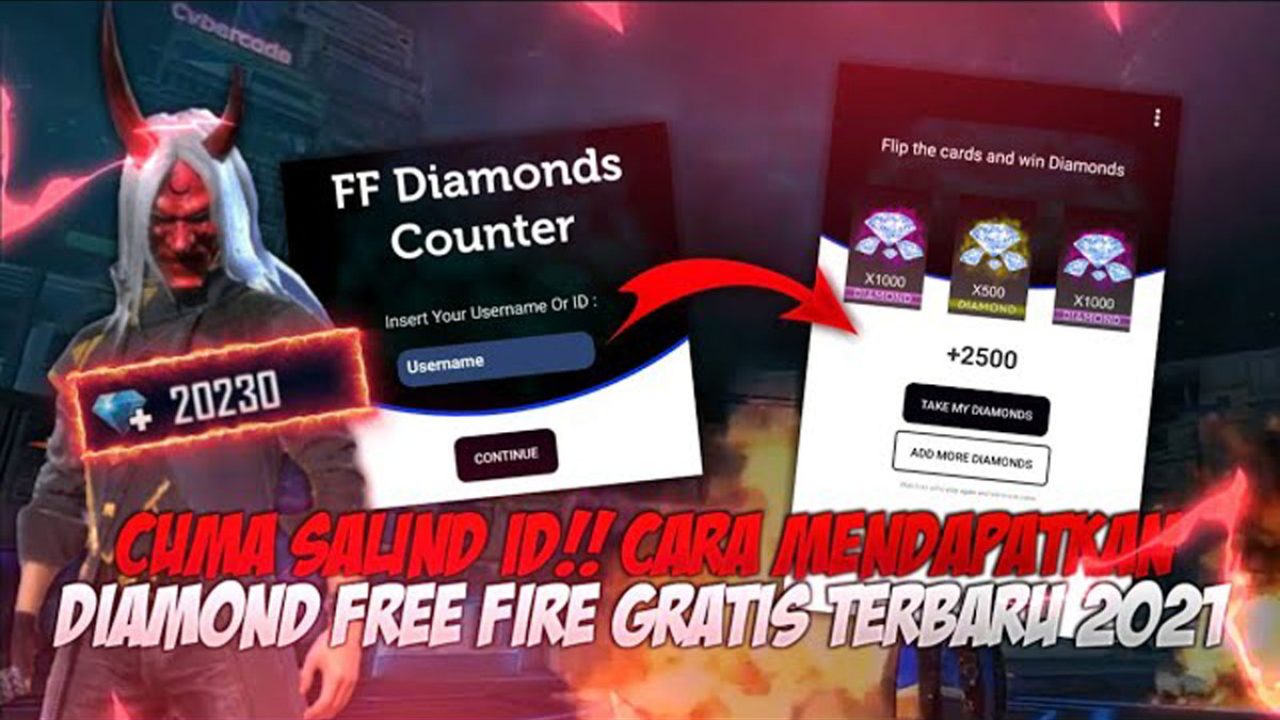 FF Diamond Counter Apk, Apa Benar Bisa Dapat Diamond Gratis?