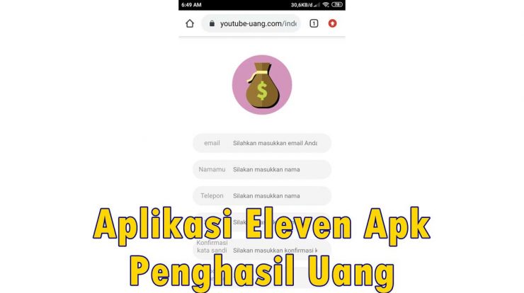 Aplikasi Eleven Apk Penghasil Uang