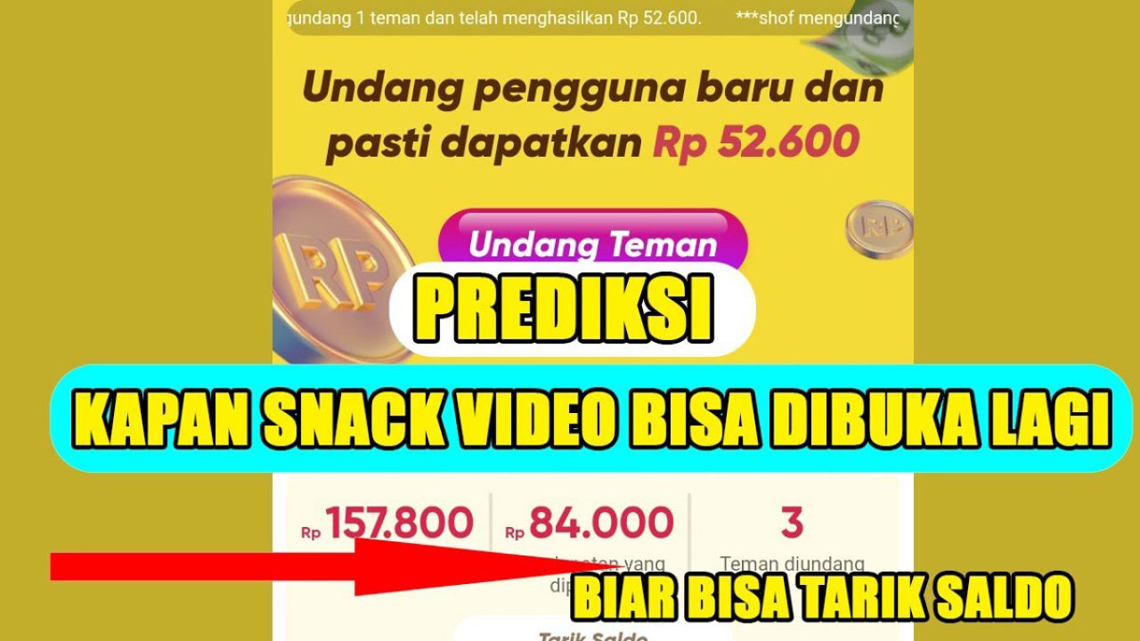 Kapan Snack Video Aktif dan Bisa Dibuka Lagi?