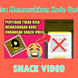 Kenapa Tidak Bisa Memasukan Kode Undangan di Snack Video