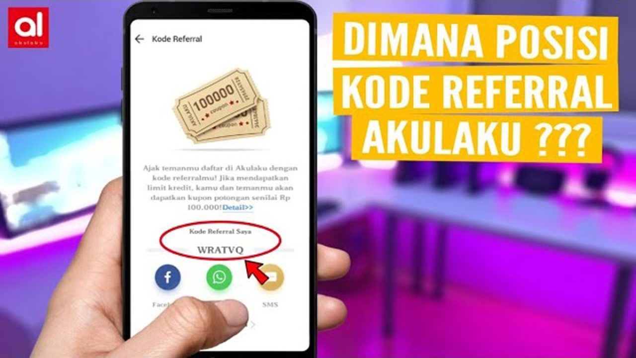 Cara Melihat Kode Referral Akulaku, Begini Dapatkannya