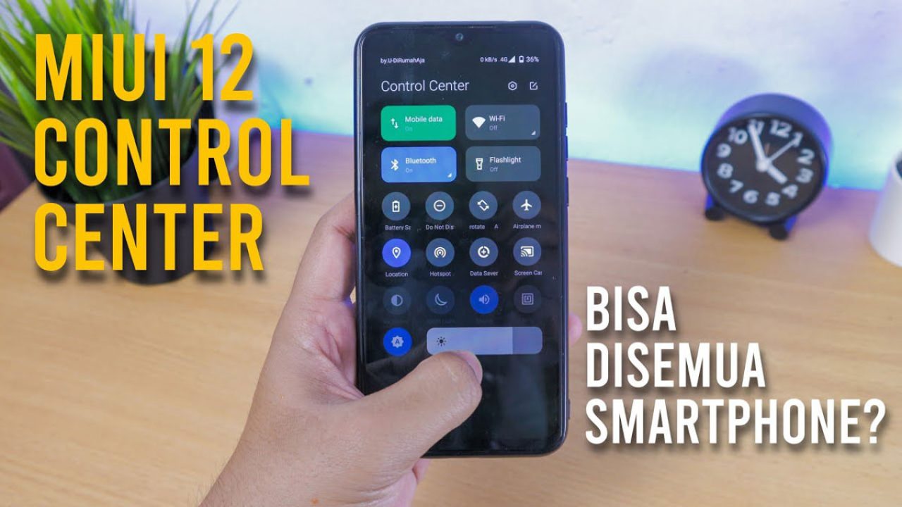 Cara Mengaktifkan MI Control Center di MIUI 11 dan MIUI 12