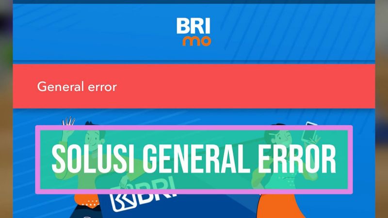 BRImo General Error