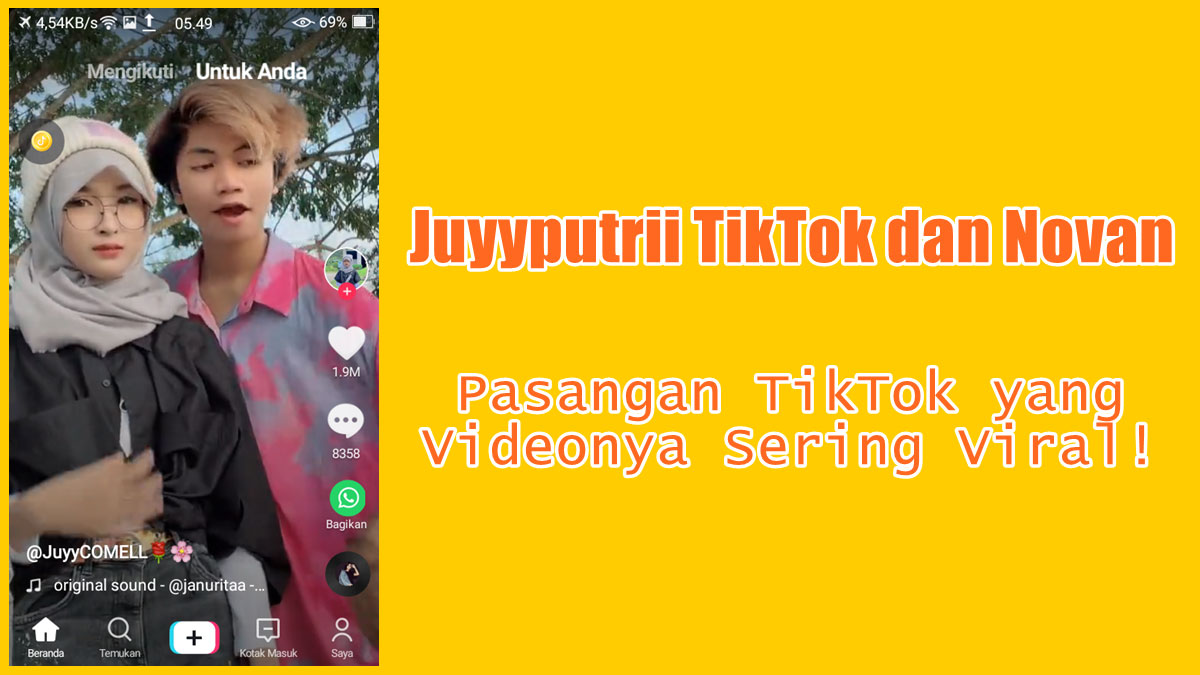 Juyyputrii TikTok dan Novan