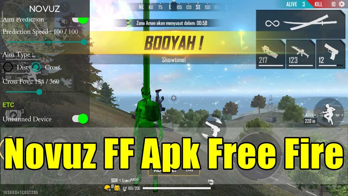 Novuz FF Apk Free Fire