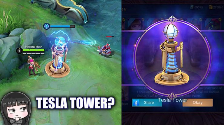 Cara Mendapatkan Tesla Tower Mobile Legends