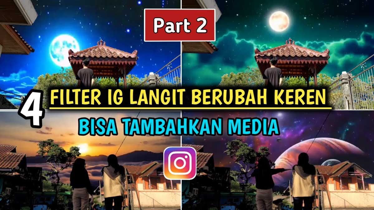 Filter IG Langit Berubah