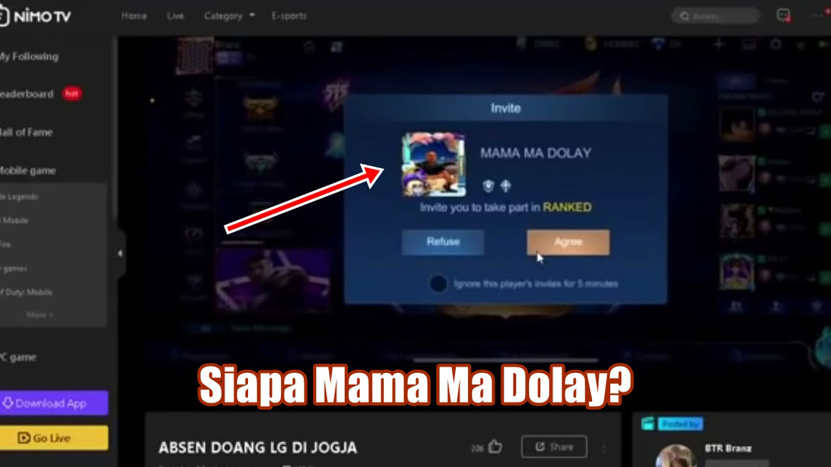 Mama Madolay itu Siapa