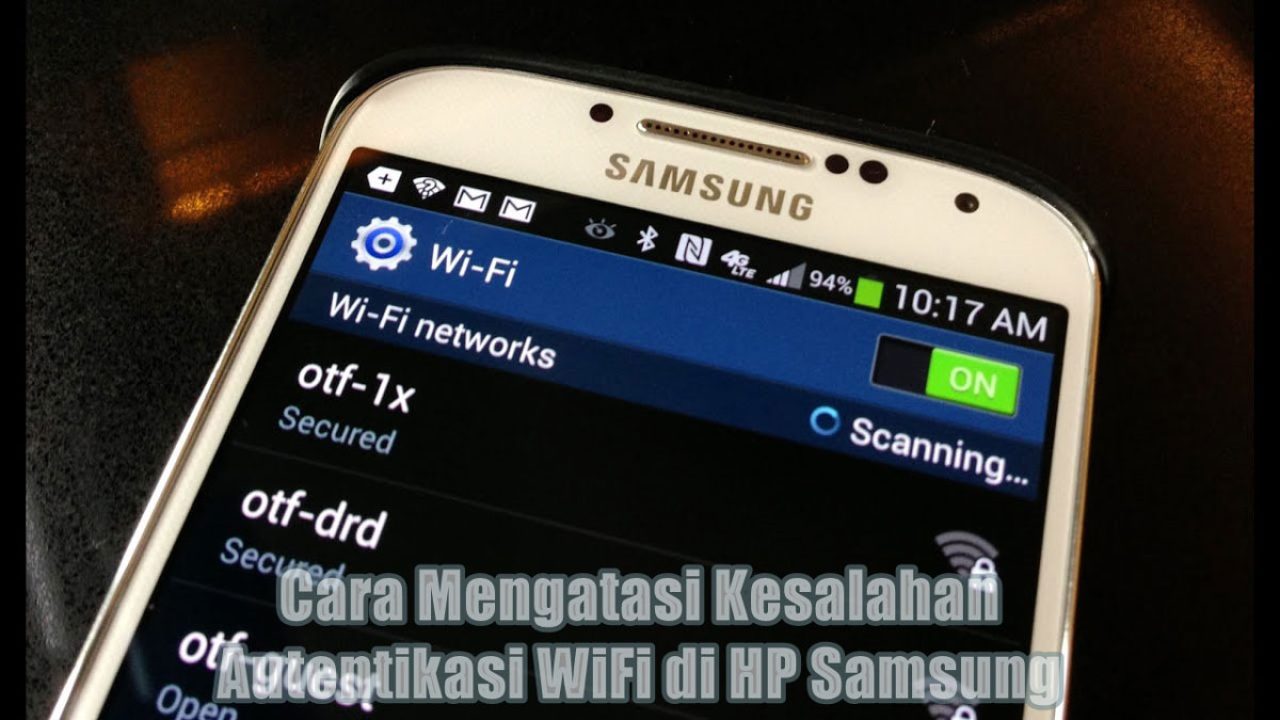 4 Cara Mengatasi Kesalahan Autentikasi WiFi di HP Samsung