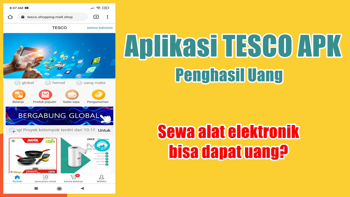 Tesco Apk Penghasil Uang