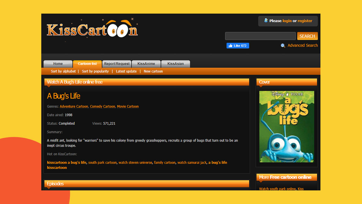 Kisscartoon APK io/sh: Download dan Cara Menggunakan