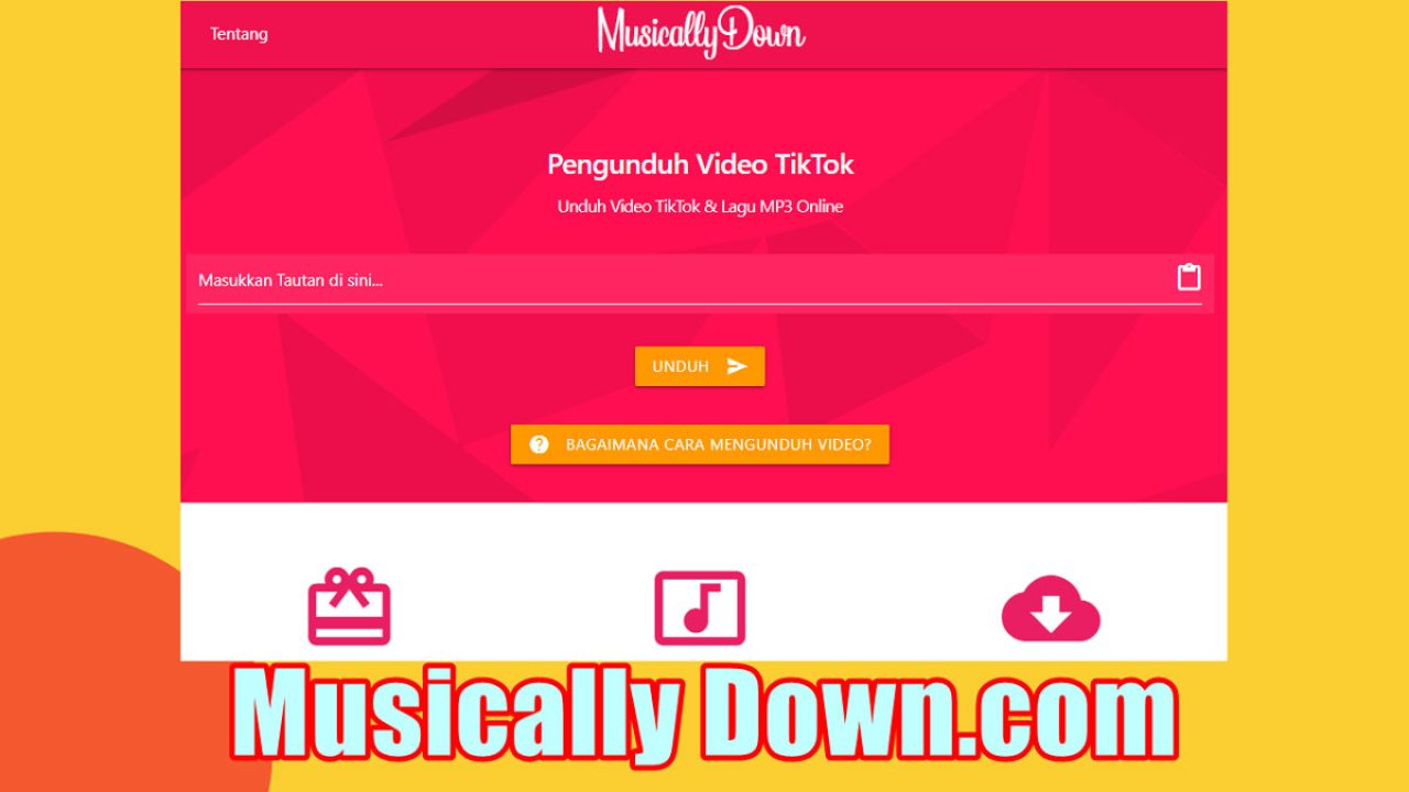 Musically Down.com, Cara Download Video TikTok Tanpa Watermark