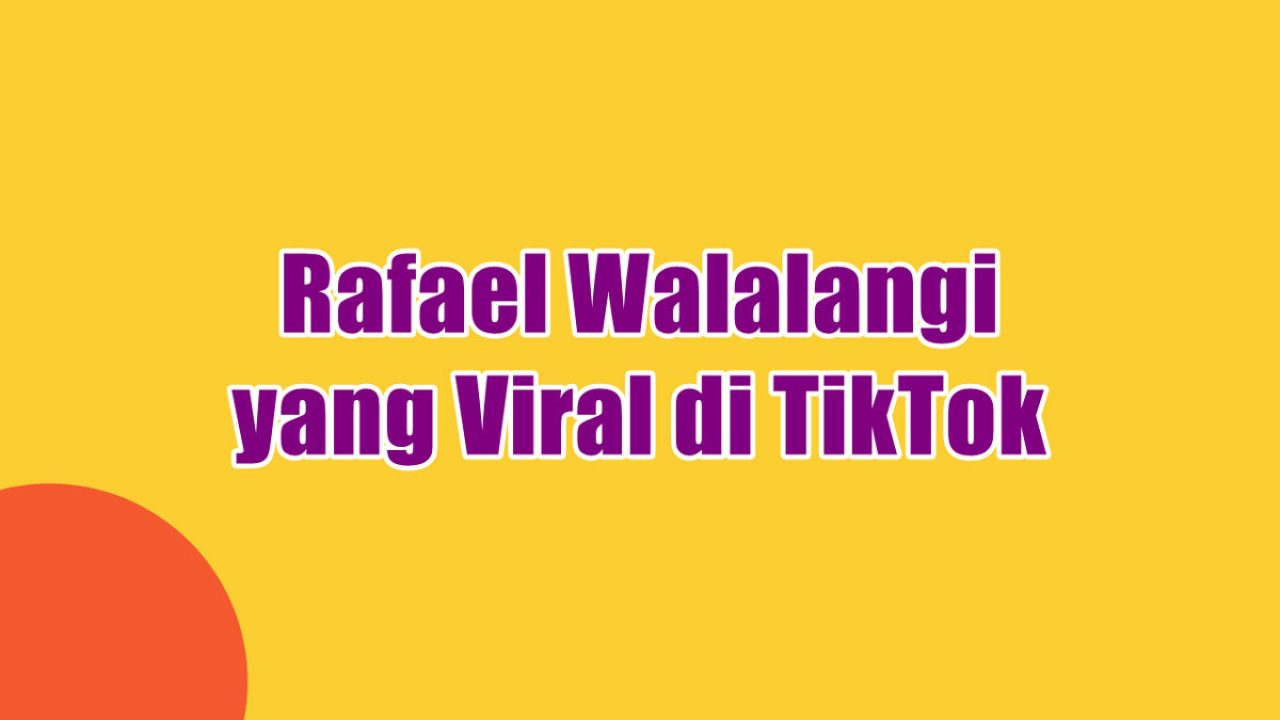 Rafael Walalangi yang Viral di TikTok, Batal Lulus Bintara Polri