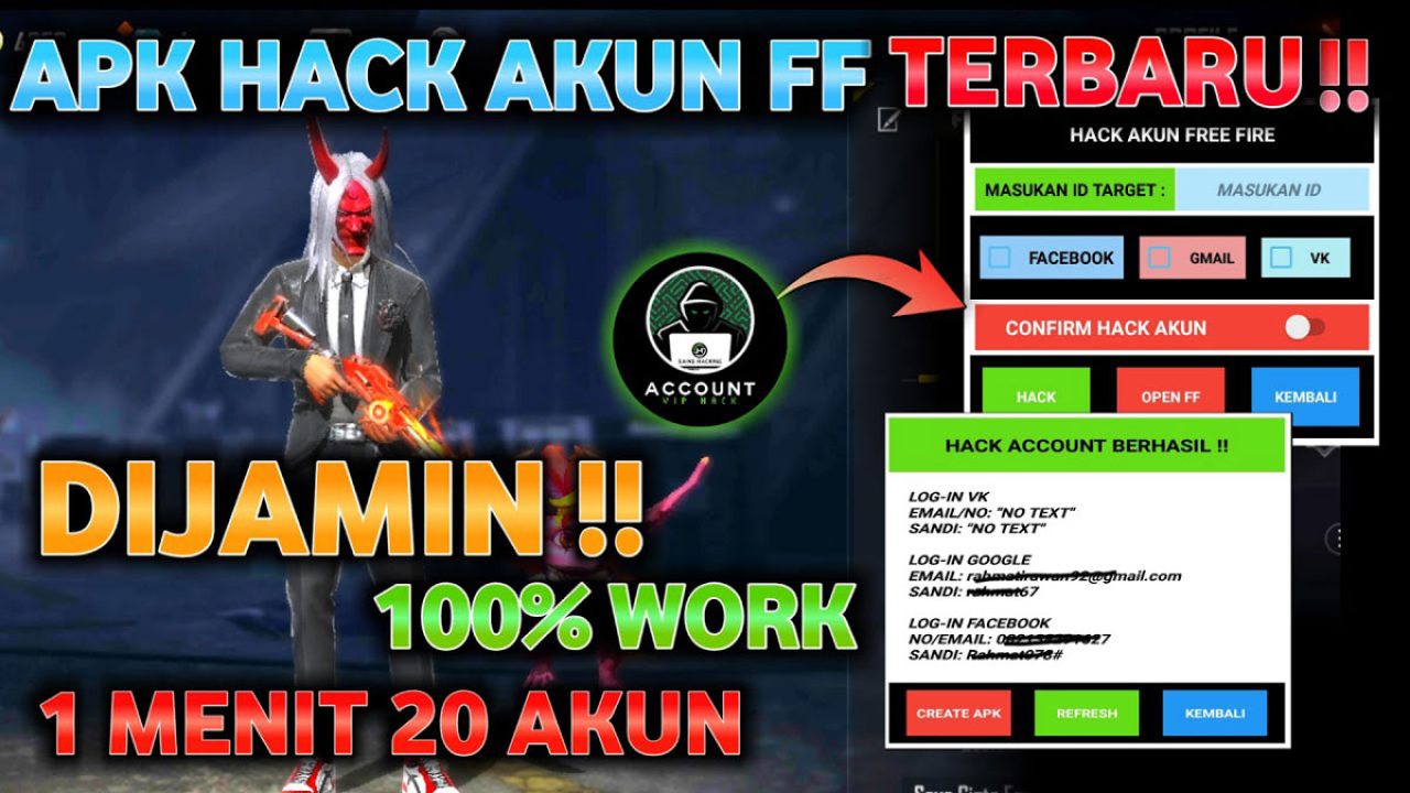 Sains Hacking Apk FF, Link Download No Password Disini