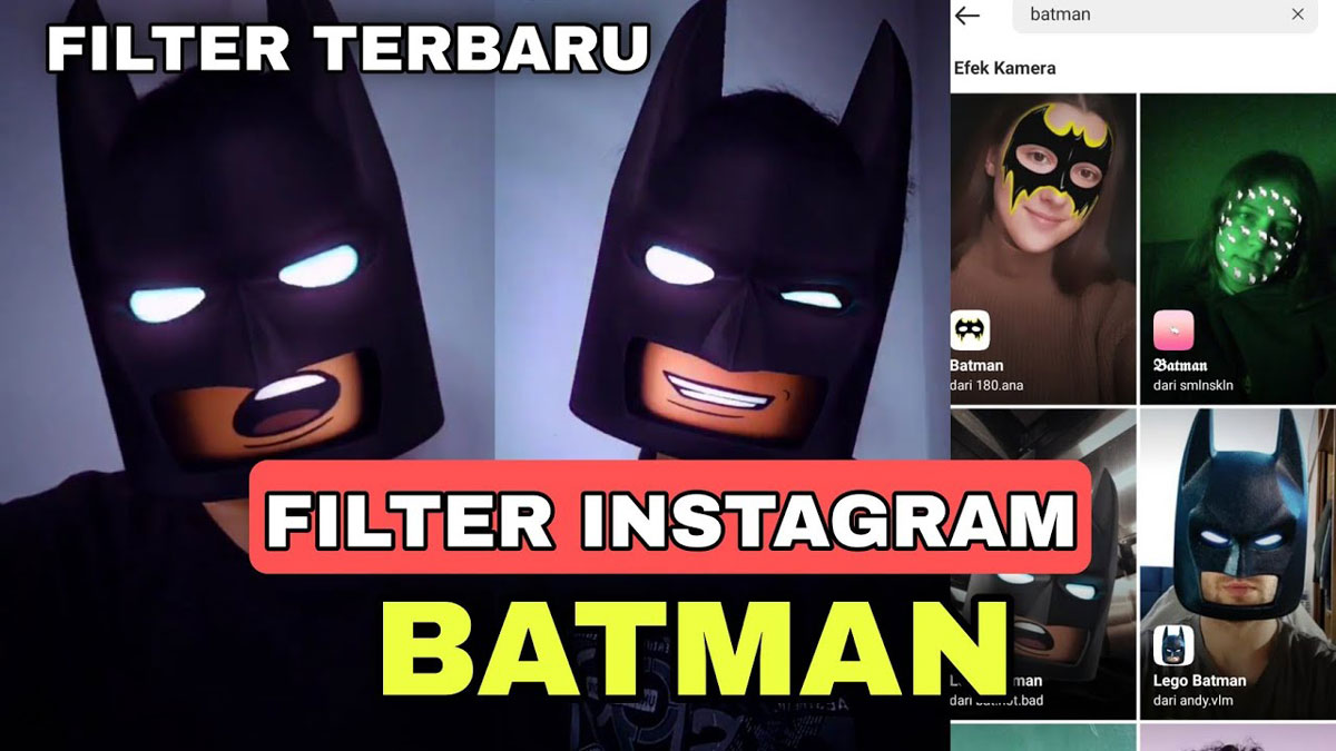 Filter Batman Instagram