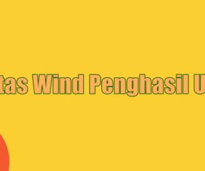 Vestas Wind Penghasil Uang