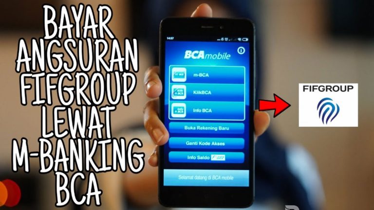 Cara Bayar Motor FIF Lewat M banking BCA