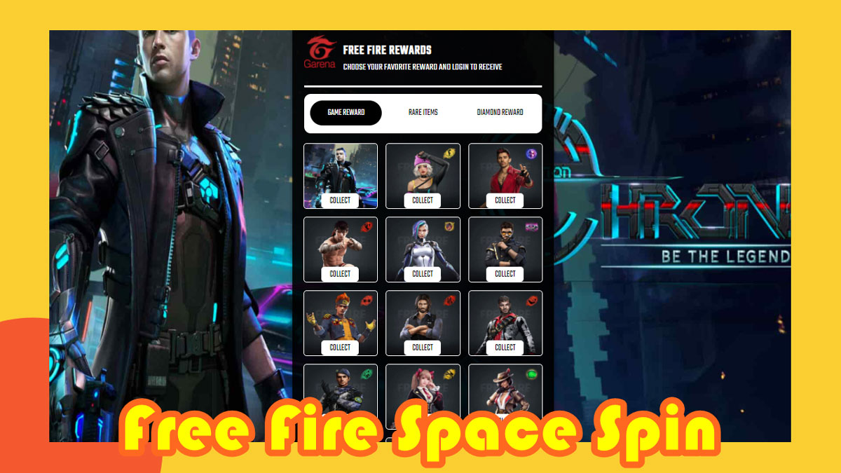 Free Fire Space Spin