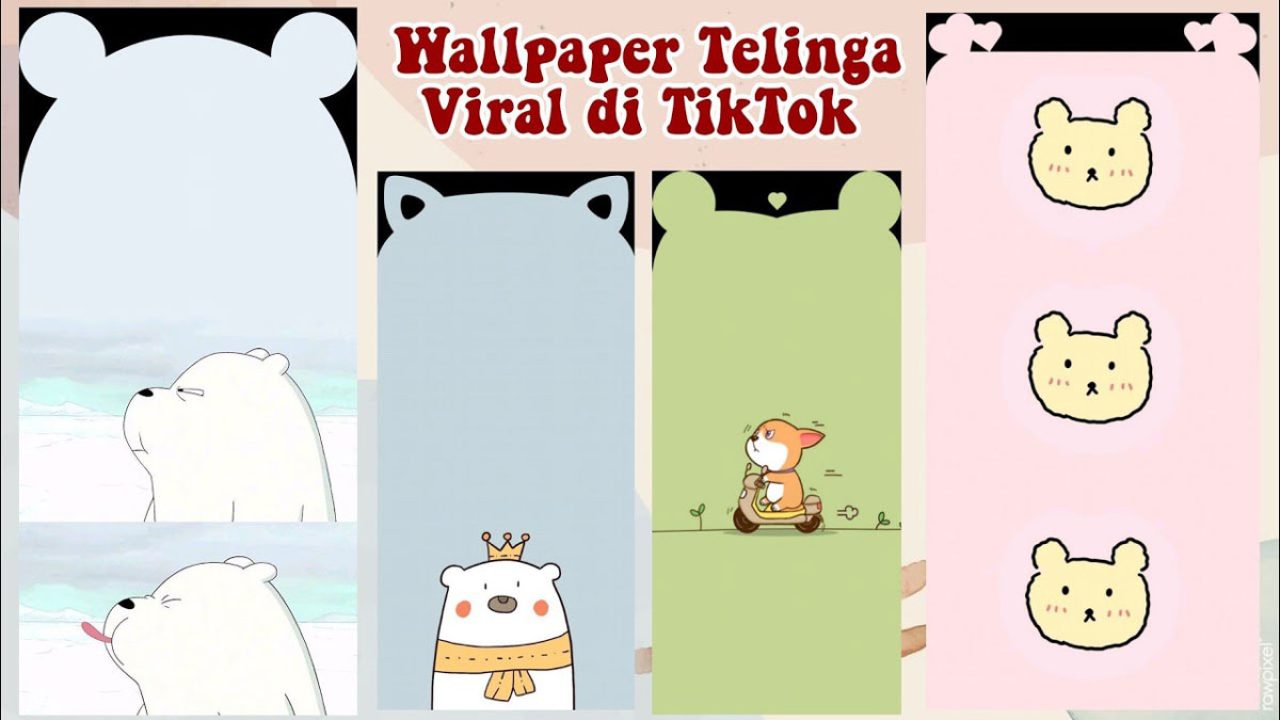 Trend Wallpaper Telinga Kelinci yang Viral di TikTok