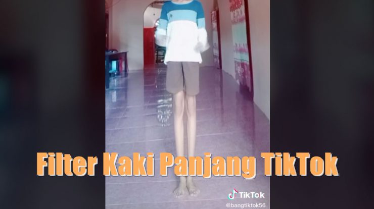 Filter Kaki Panjang TikTok
