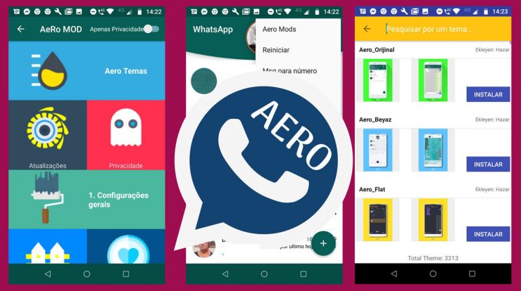 WhatsApp Aero Lite Apk v8.95