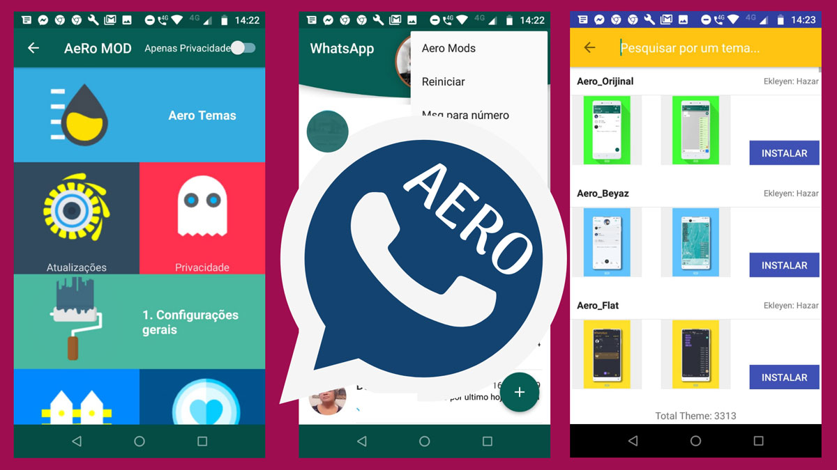 WhatsApp Aero Lite Apk v8.95