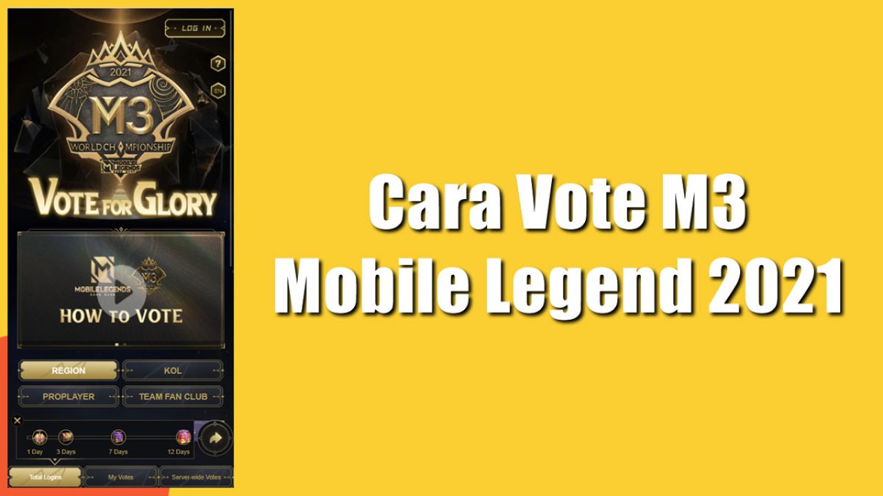 Cara Vote M3 Mobile Legend 2021 & Dapatkan Skin Epic Permanen