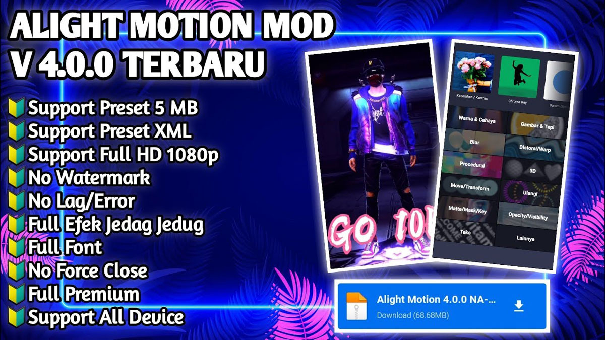 Download apk alight motion versi 4.0 0