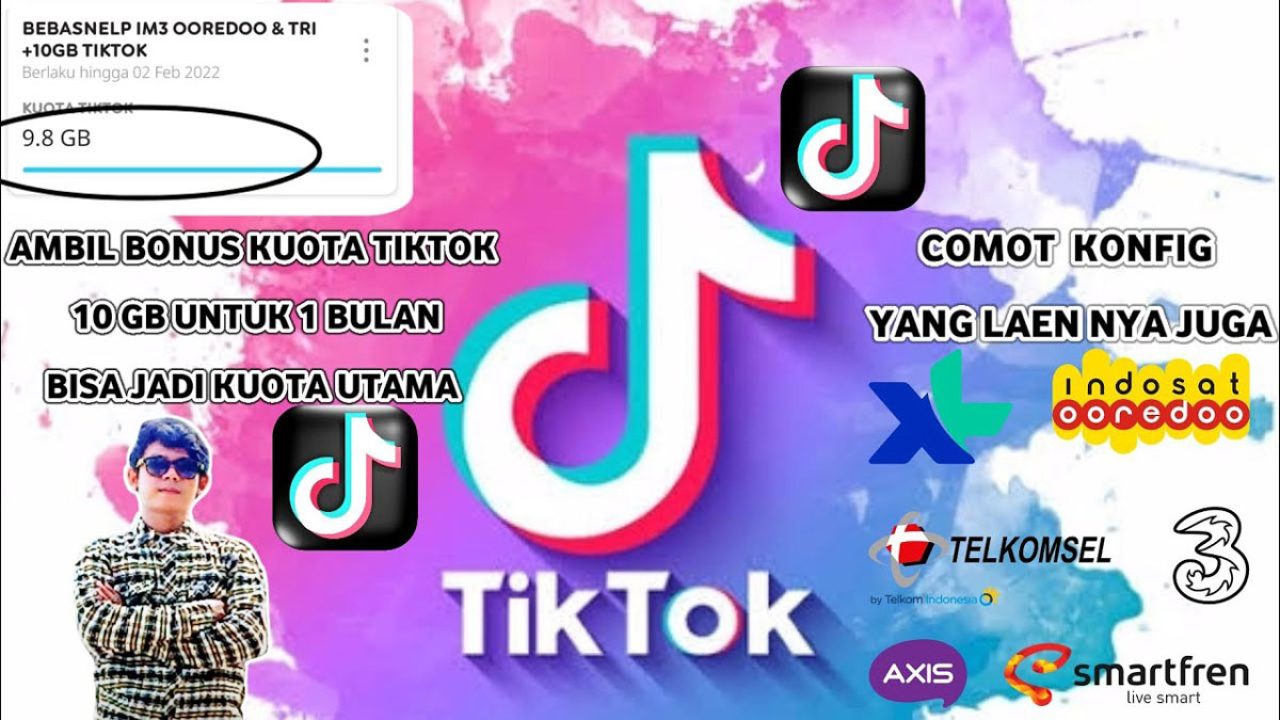 Kuota TikTok 10 GB Indosat IM3, Cara Dapat Extra Paket Gratis