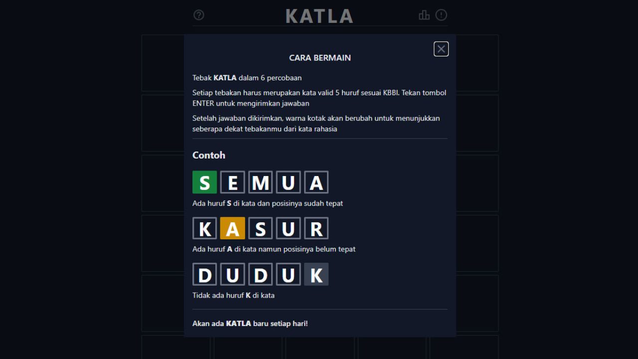 Katla Game Vercel App, Ini Link Untuk Memainkannya