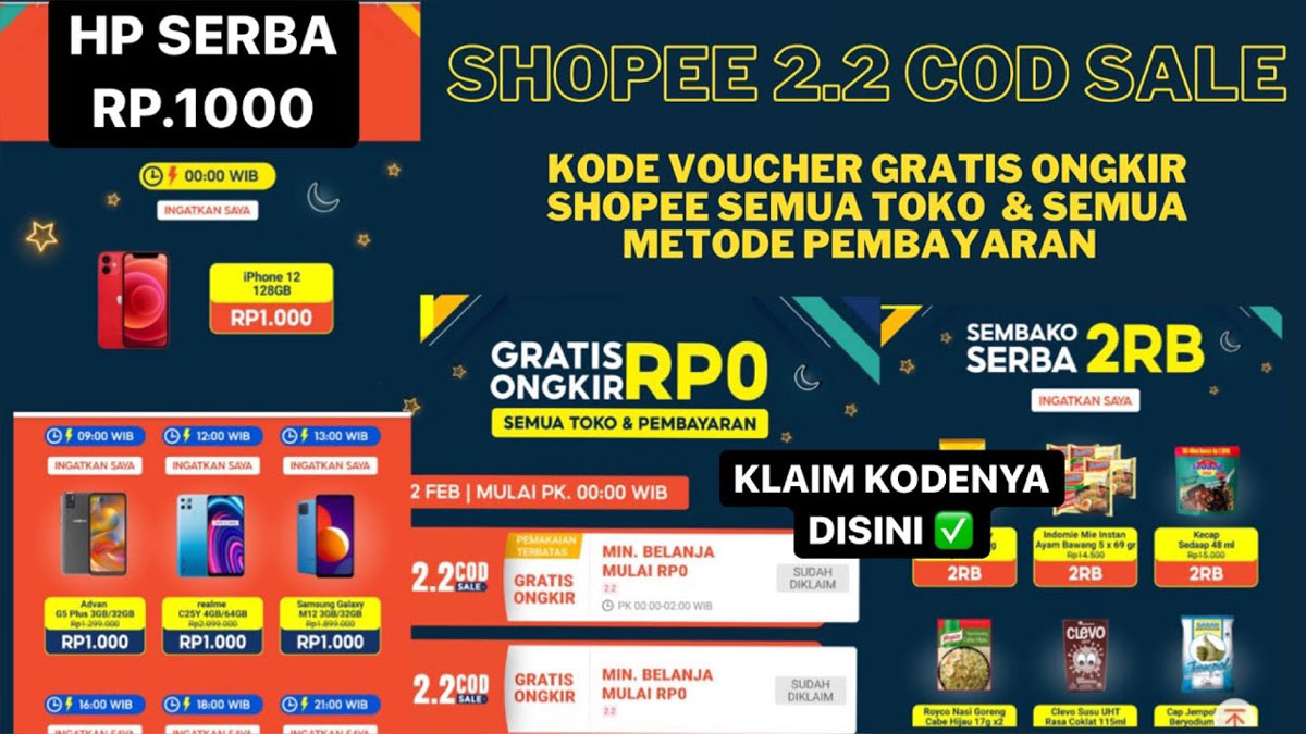 Promo Event Shopee 2.2 Kapan Dimulai? Simak Info Jelasnya