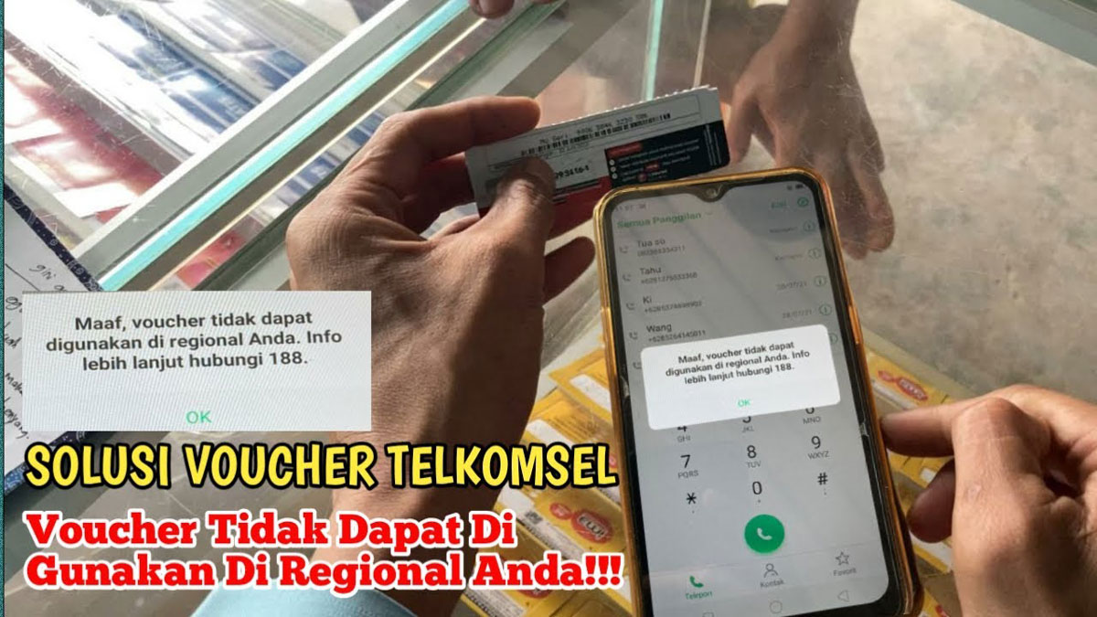 Cara Mengatasi Voucher Telkomsel Tidak Dapat Digunakan di Regional Anda