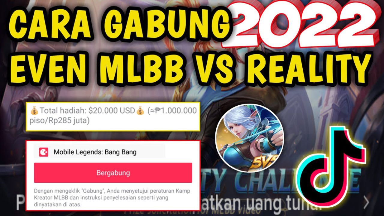 Event Challenge MLBB vs Reality, Dapatkan Hadiah Total Ratusan Juta Rupiah