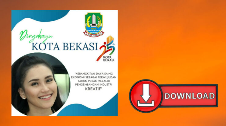 Twibbon HUT Kota Bekasi 2022