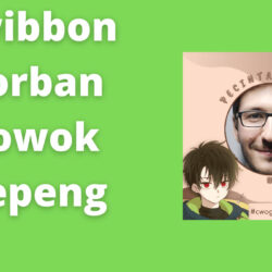Twibbon Korban Cowok Gepeng