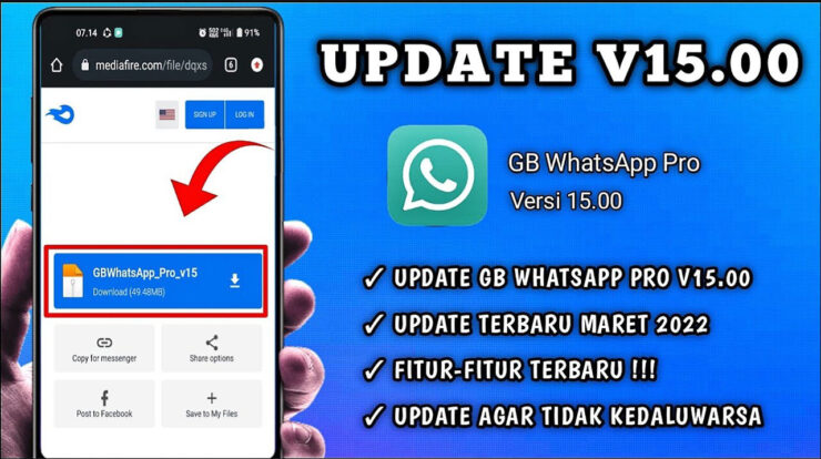 GB WhatsApp Pro V 15
