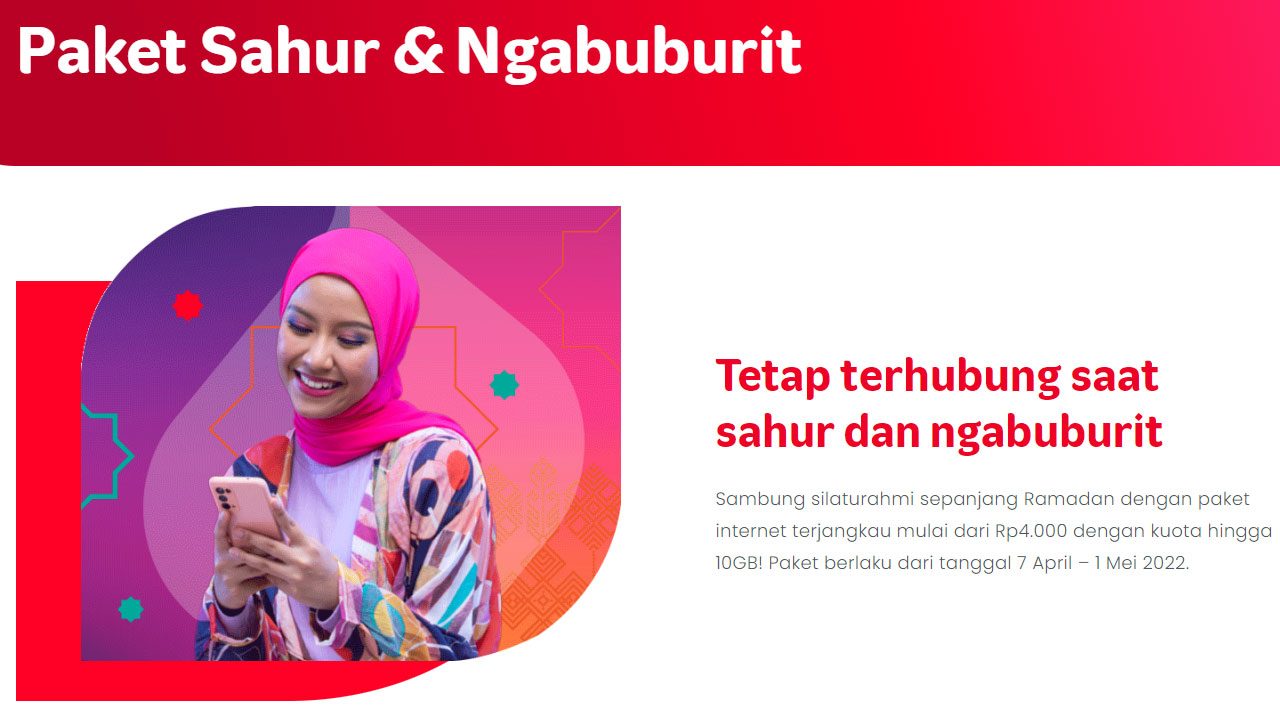 Harga Paket Internet Sahur dan Ngabuburit Telkomsel 2022