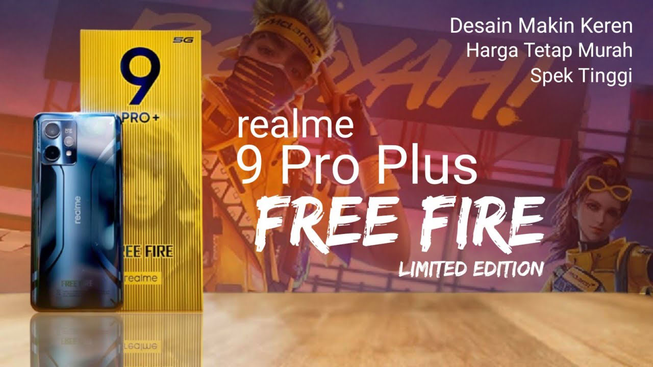 Realme 9 Pro Free Fire 2022 Limited Edition