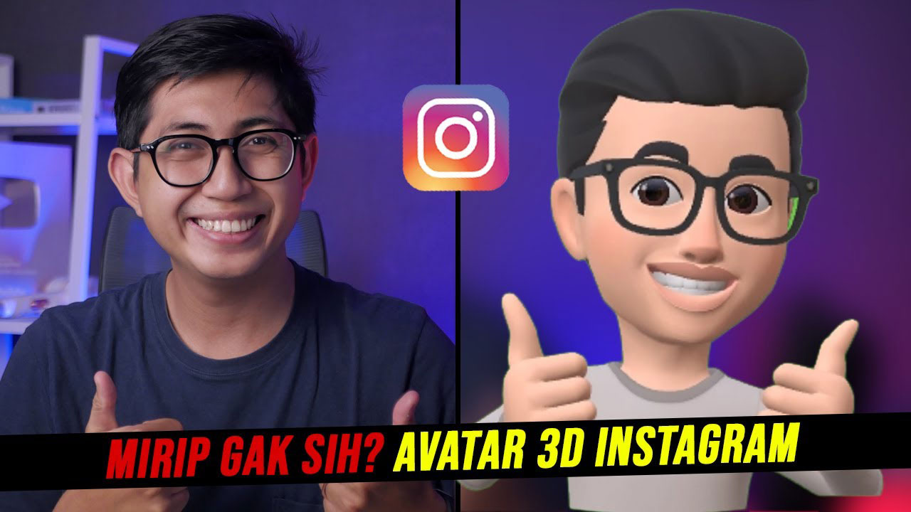 Cara Membuat dan Menggunakan Avatar 3D di Instagram