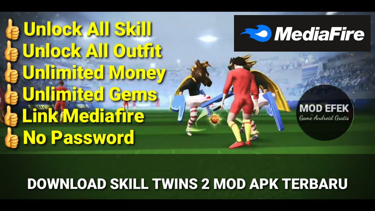 Skilltwins 2 Mod Apk Download, Game Simulasi Sepak Bola
