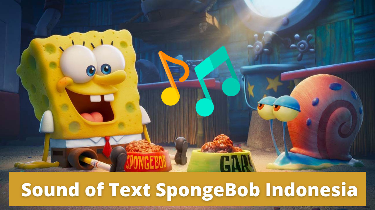 Sound of Text SpongeBob Squarepants Indonesia Nada Dering