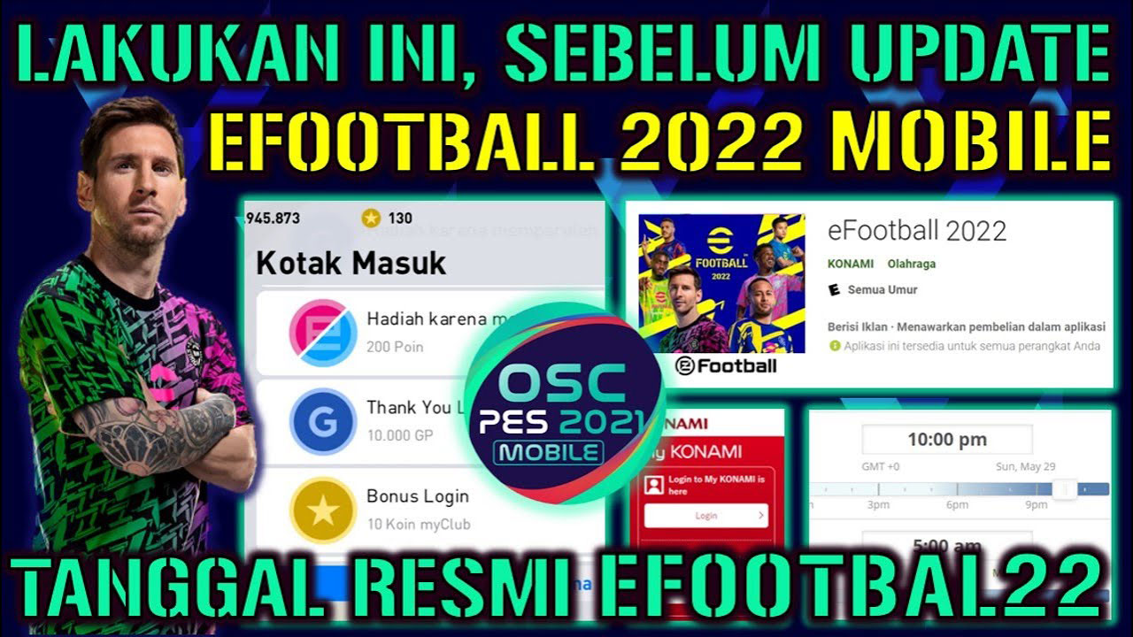 Update PES 2022 Mobile Kapan